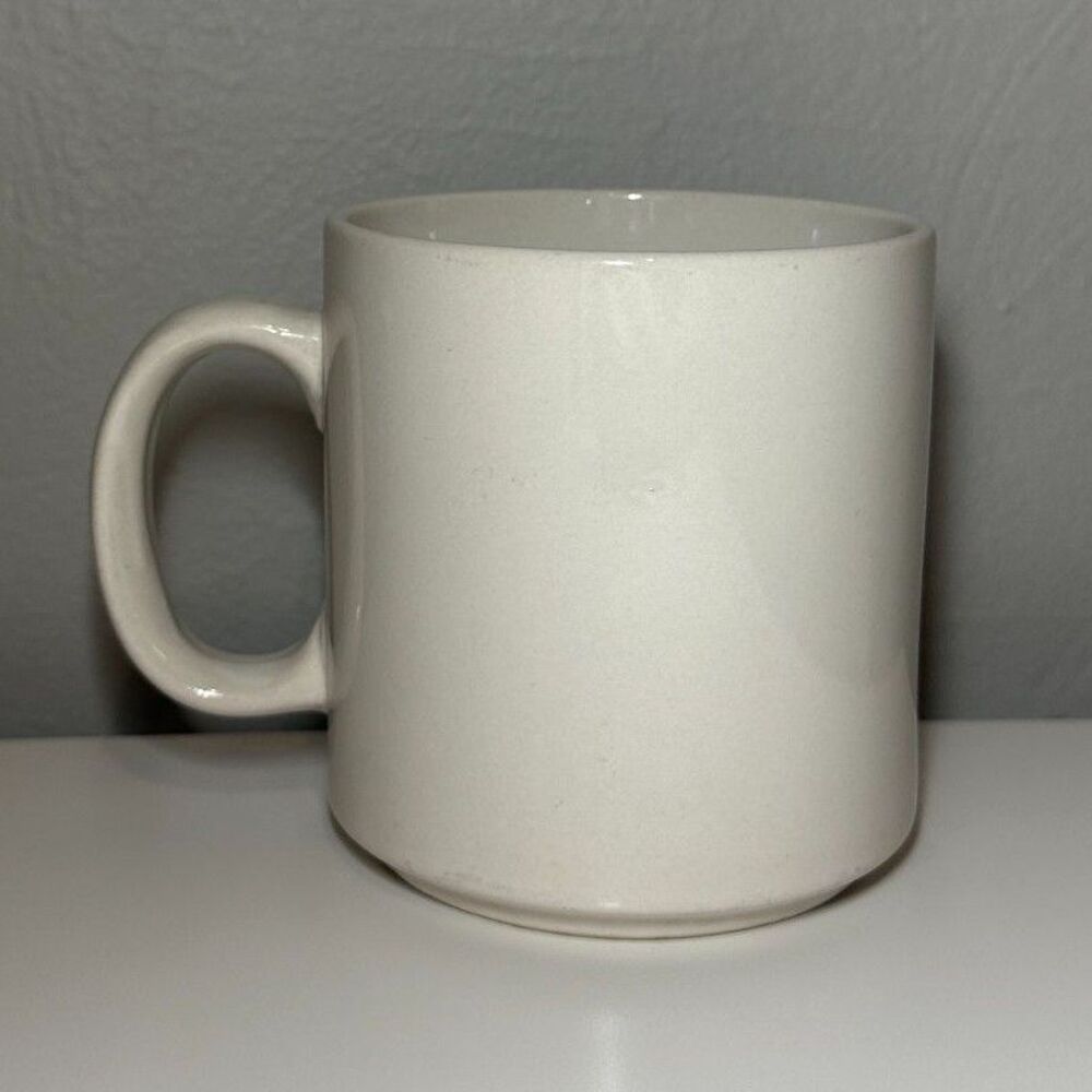 Vintage Coffee Mug with Cute Rooster and Hearts Design - Picture 2 of 5